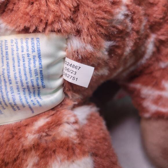 Build A Bear Texas Longhorn Spotted Cow Bull Steer 16” Stuffed Plush Toy 2023 - Picture 6 of 7